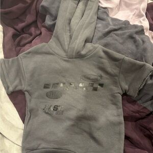 Gray Kids Hoodie